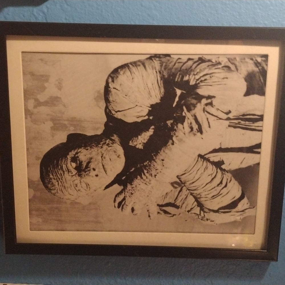 Boris Karloff original 1932 mummy print